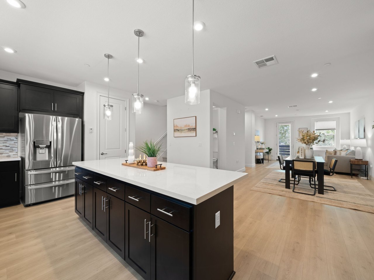 Kitchen Island with Quartz