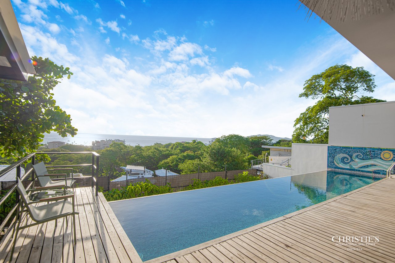 Exceptional Ocean View Residence in Tamarindo Hills 