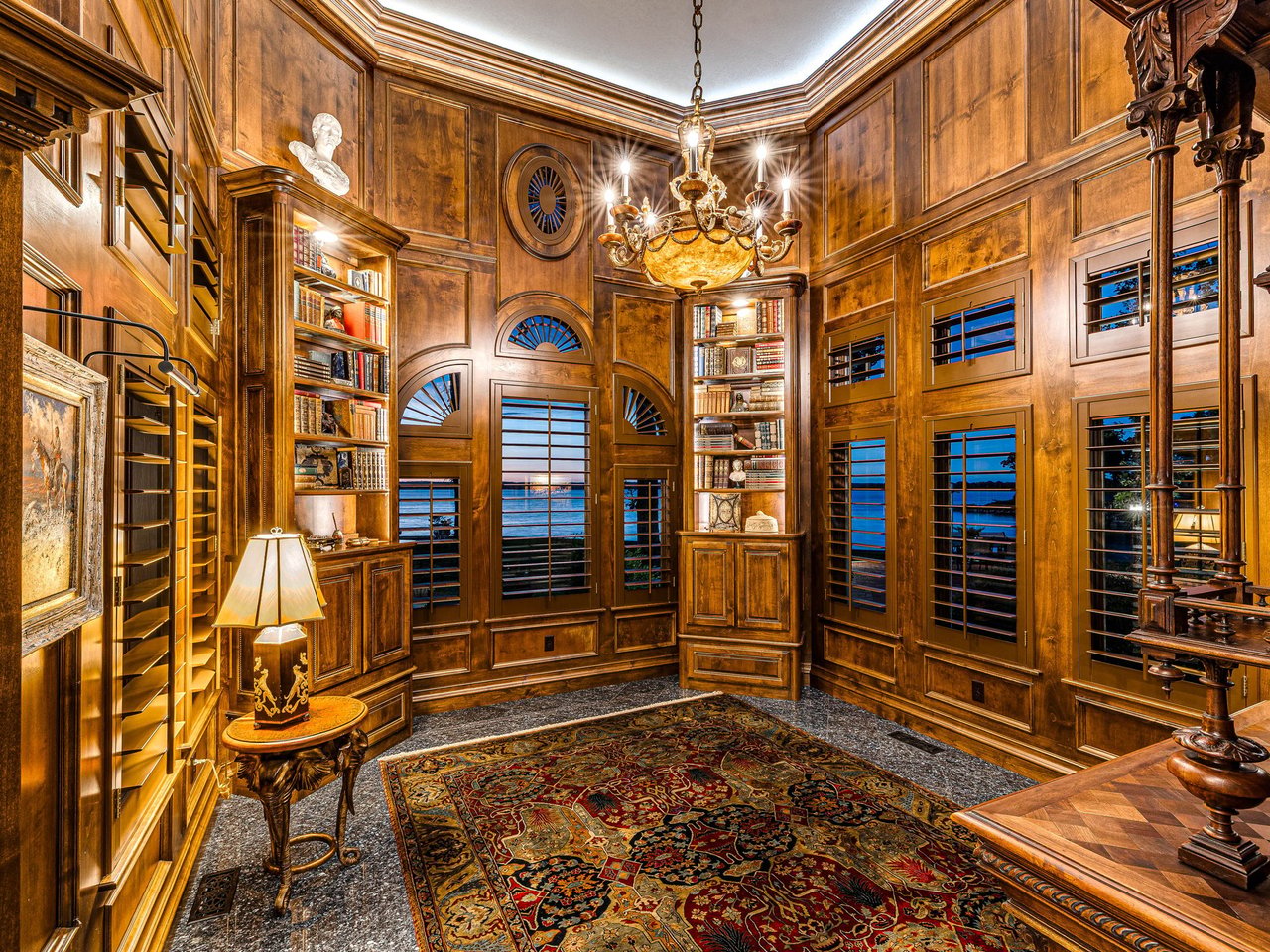 Mediterranean Estate Surrounded by the Beauty of Grand Lake 