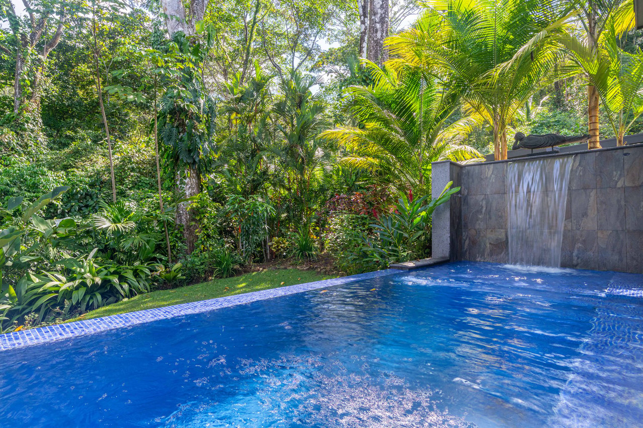 Escaleras Modern Elegance with Ocean Window Views and Jungle Tranquility, Dominical Costa Rica