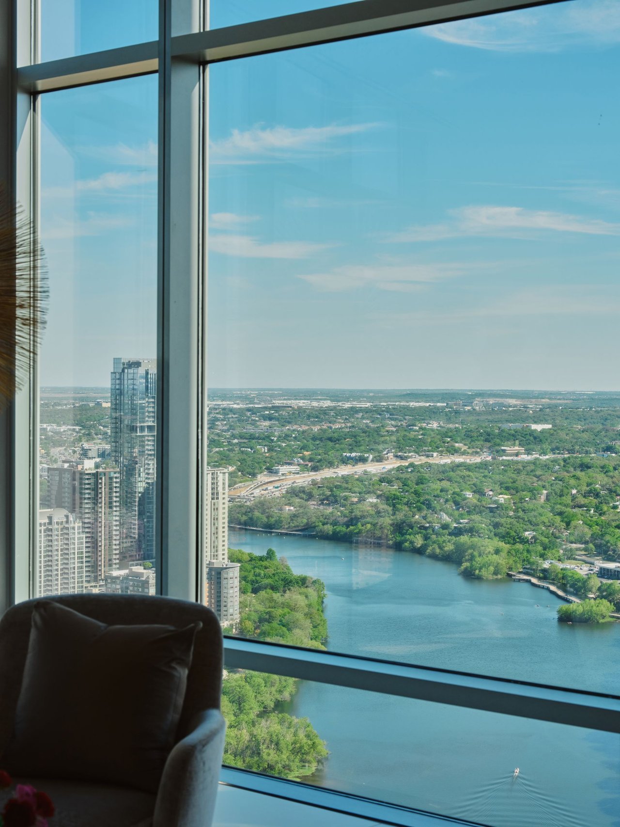 Panoramic Views of Living Art at The Austonian