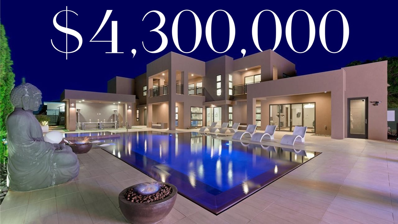 Modern Luxury Living with a Backyard Built for Movie Nights