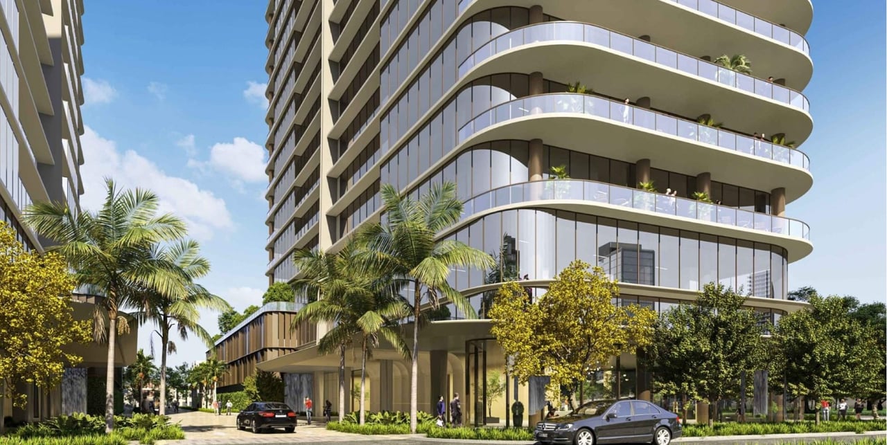 May 2025: Crystalline Towers Proposed to Float 20 Stories Above Biscayne Bay