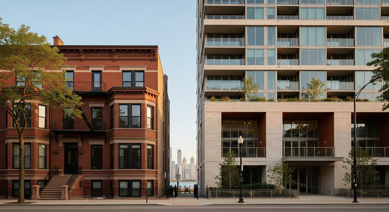 Lake View Walk‑Up vs Mid‑Rise Condos