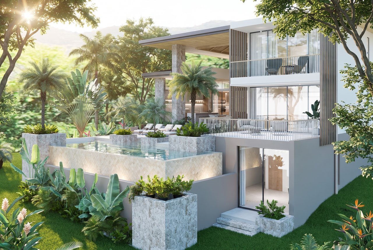 Villa Akari | Contemporary Golf Course Home in Reserva Conchal