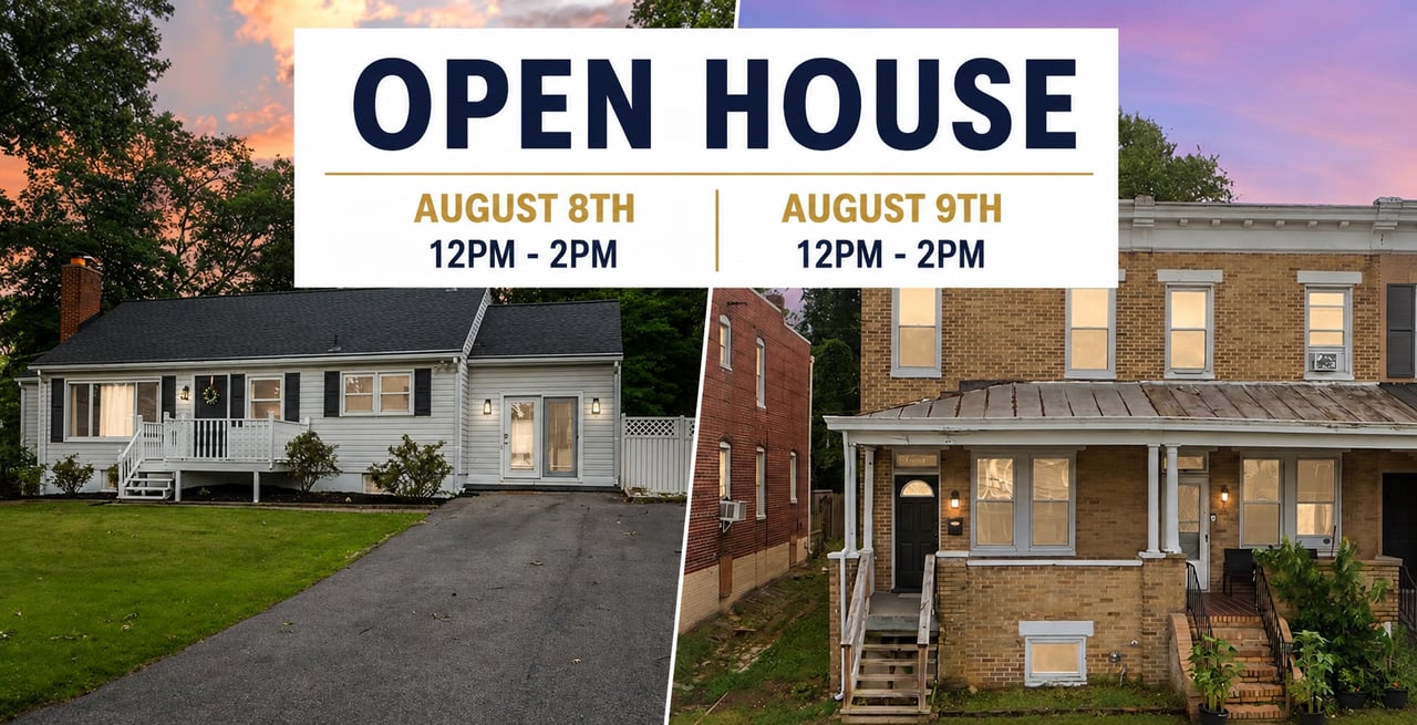 Open Houses This Weekend: August 8–9, 2026 | Annapolis & Baltimore Homes for Sale