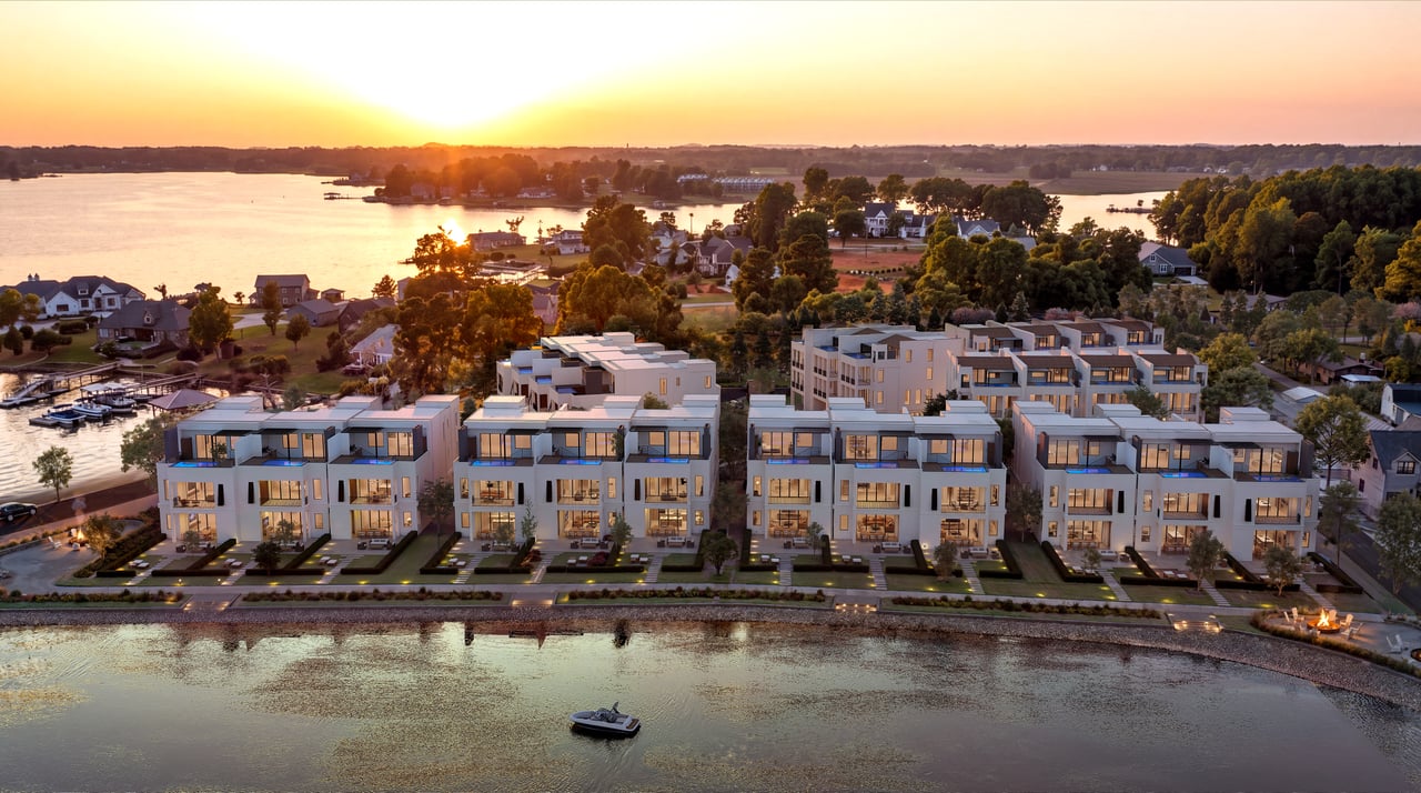 Luxury townhomes to rise on Lake Norman peninsula