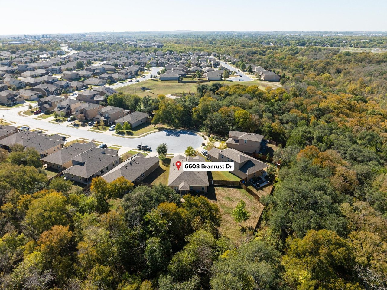 Rare 0.302-Acre Cul-de-Sac Gem Backing to McKinney Falls State Park | Largest 1-Story Plan
