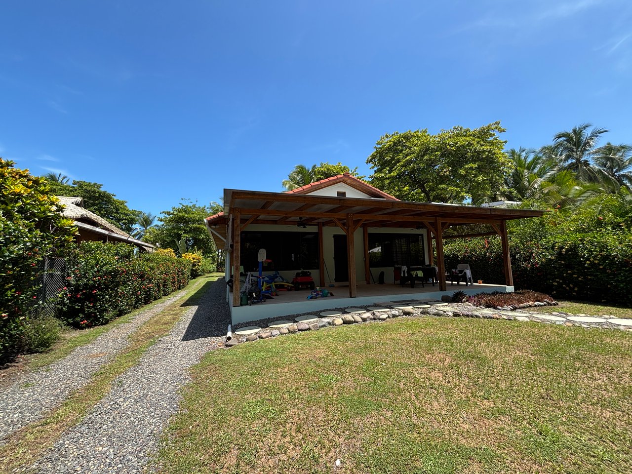 Beachfront Home and Pool Home