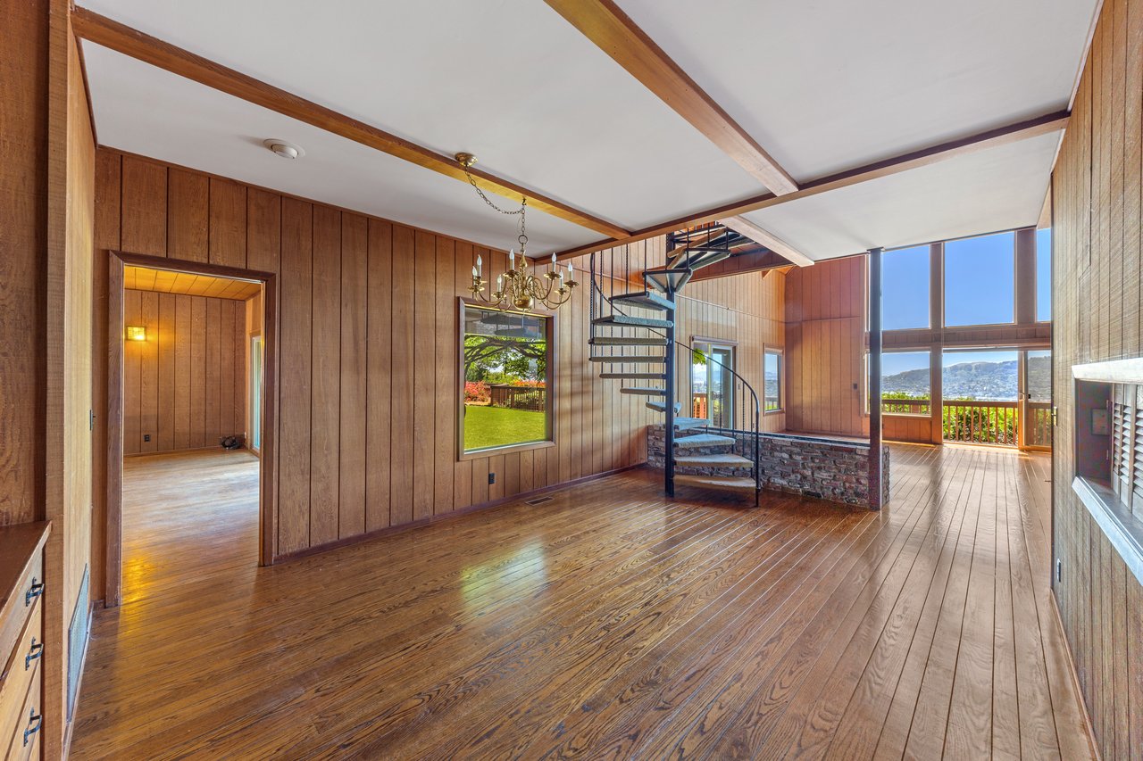 Incredible Backyard with San Francisco Bay Views and Pool