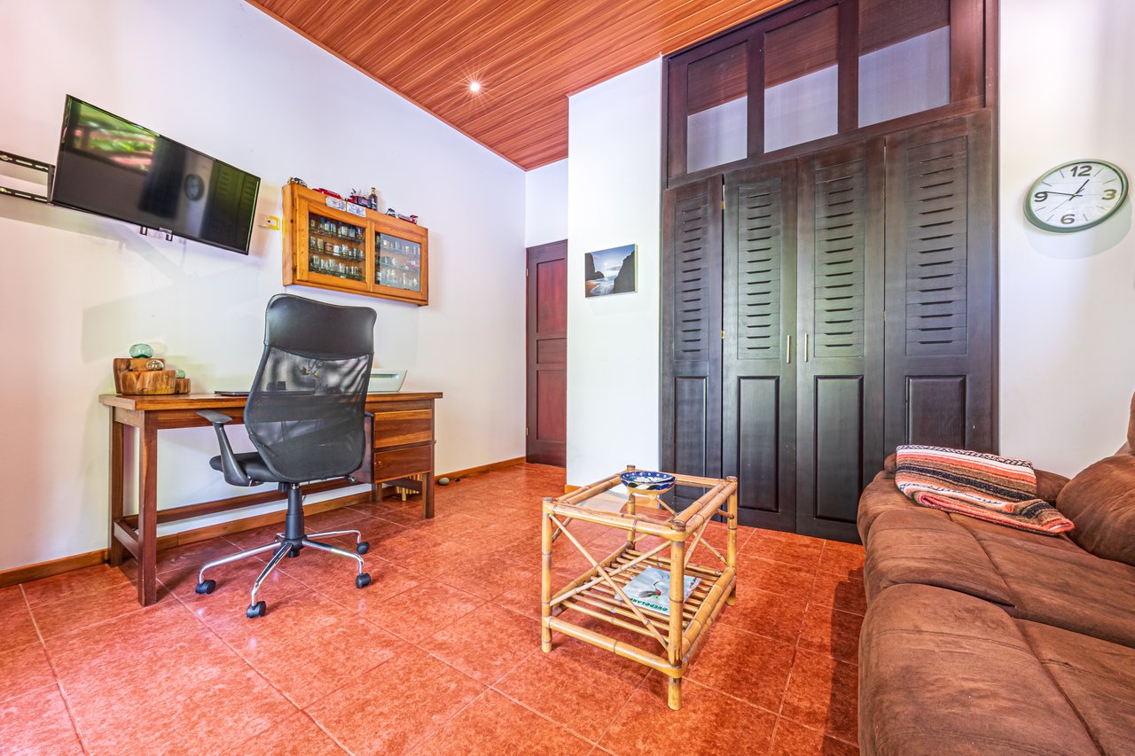 0.50 ACRES – 5 Bedroom Riverfront Modern Home, Walking Distance To Dominical!!!