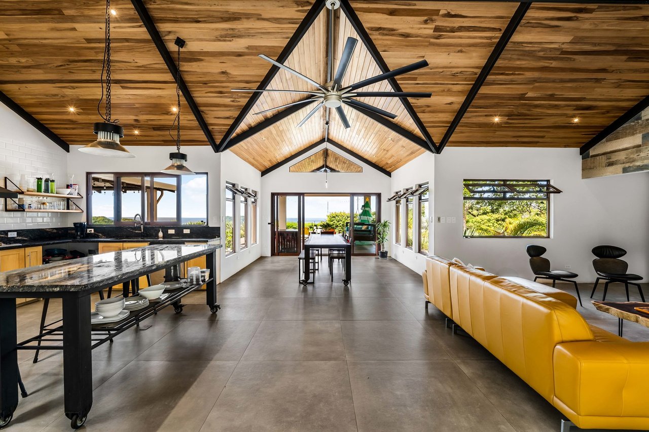 Panoramic Ocean View Home, Flamingo, Guanacaste