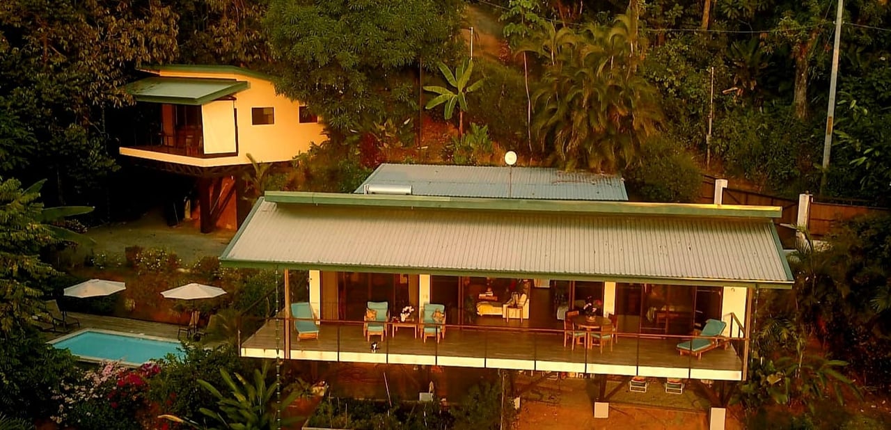 Beautiful sea view House Guesthouse and Pool in a gated Community close to awesome Beaches