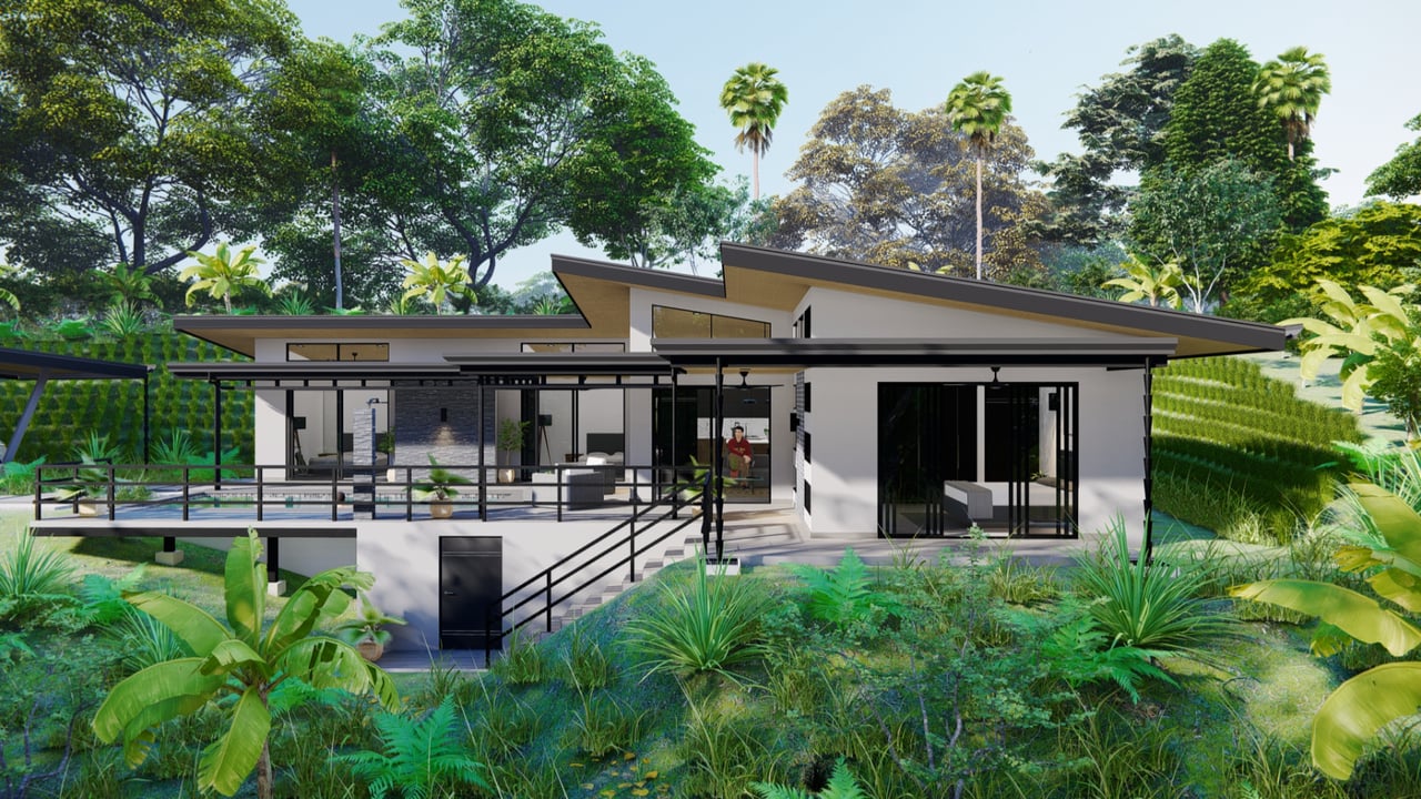 Solar Powered Jungle Villa, Dominical, Puntarenas