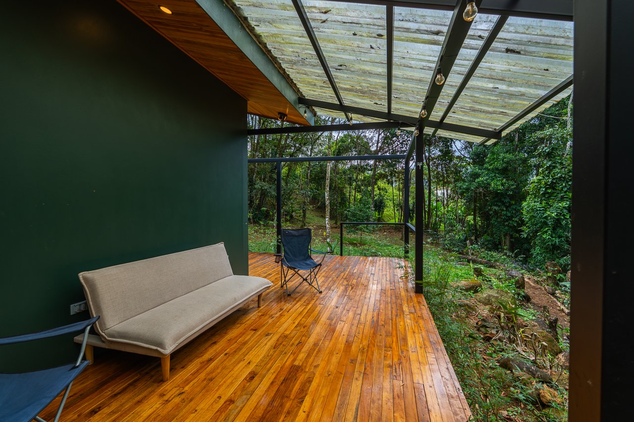 Costa Rica Mountain Retreat – 1.8 ha with Luxury Cabin, Private Lake & Riverfront