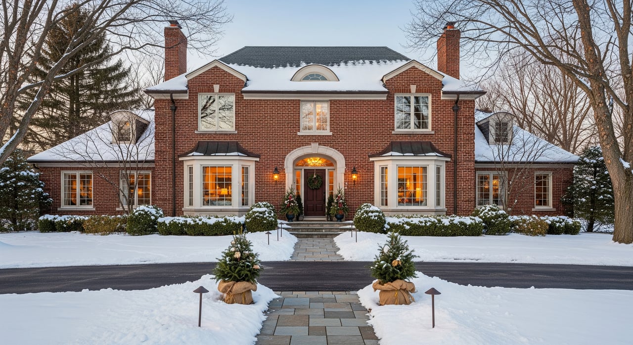 Winter Curb Appeal Tips For DeWitt Sellers cover