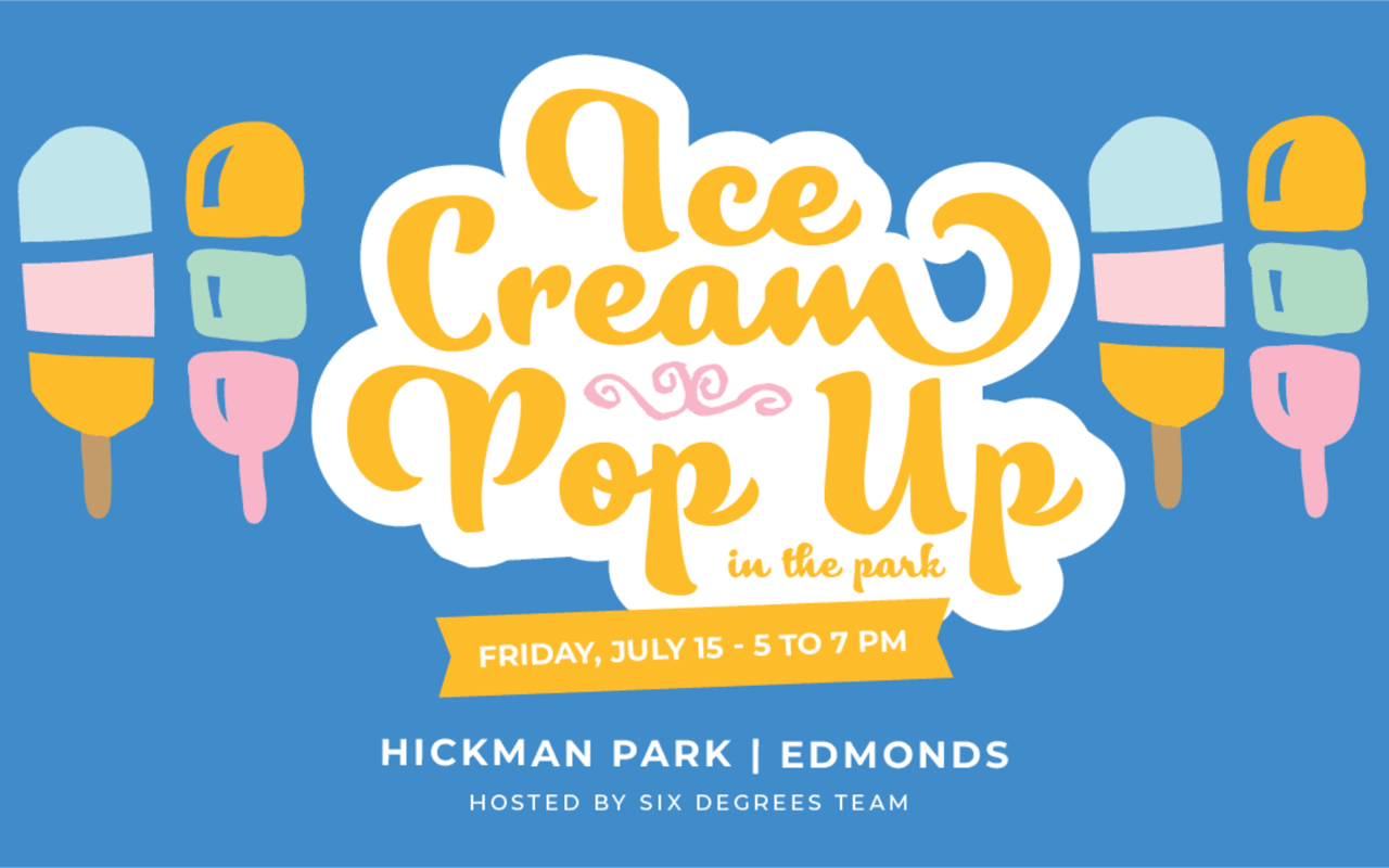 Ice Cream Pop Up in Edmonds – Hickman Park