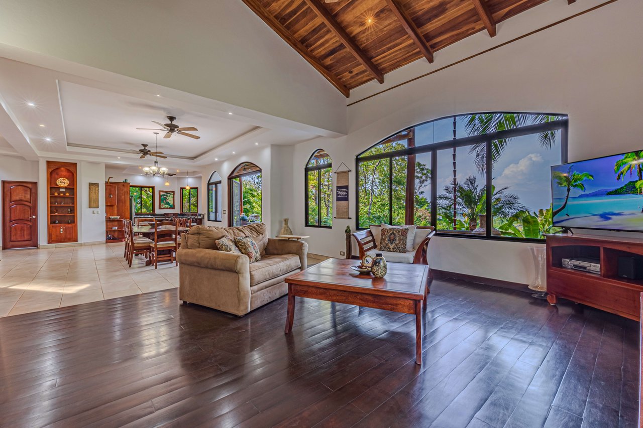 Completely Private Ocean View Mediterranean Home on 2 Acres