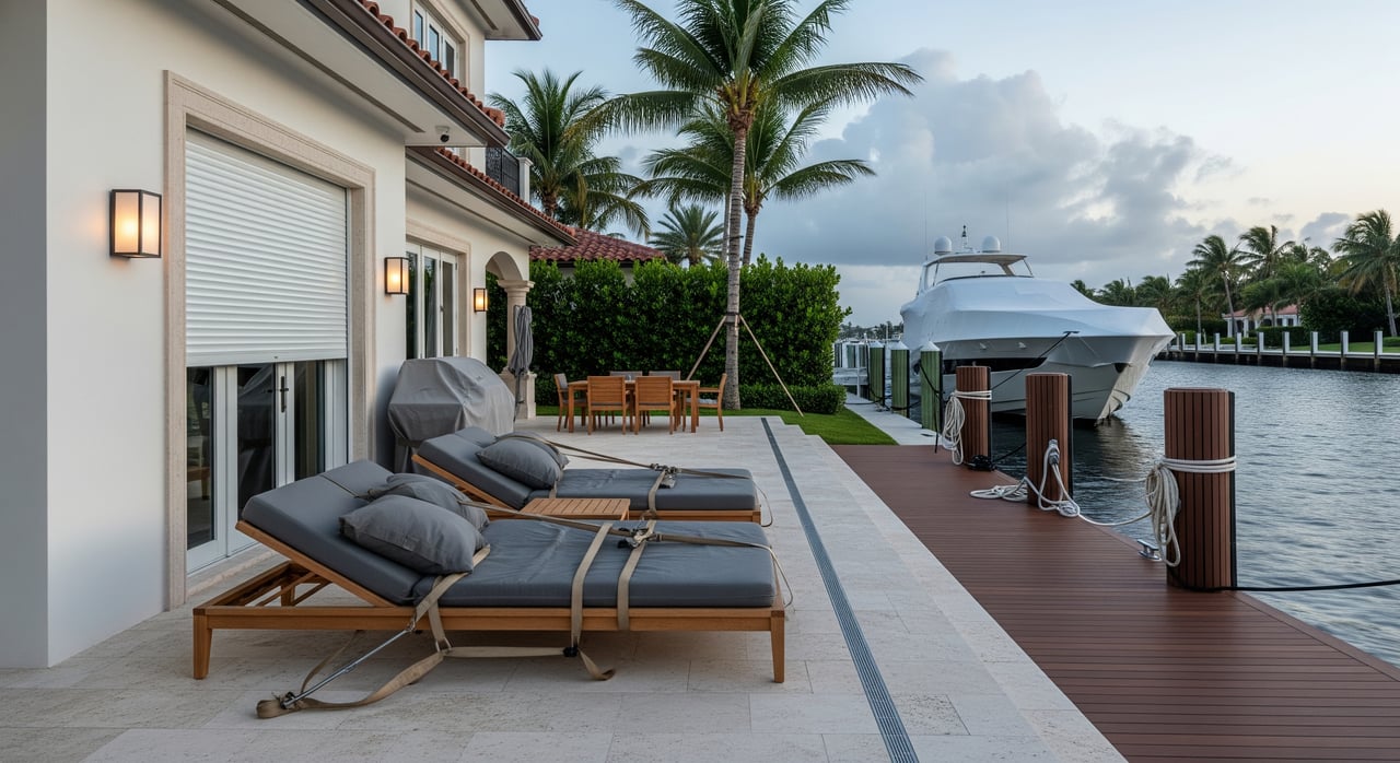 Storm‑Prep Routines for West Palm Waterfront Estates