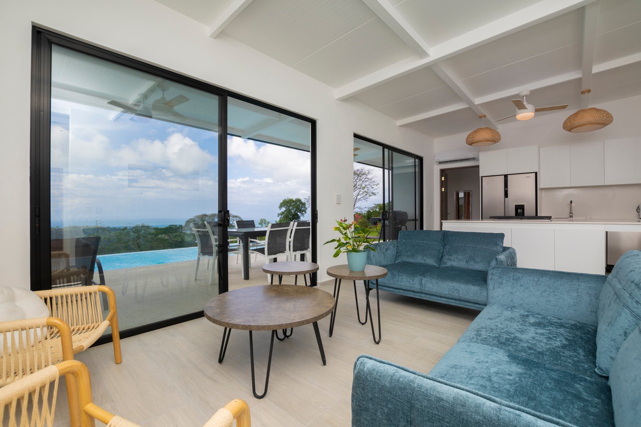 Expansive Ocean View Home in Ojochal Costa Rica