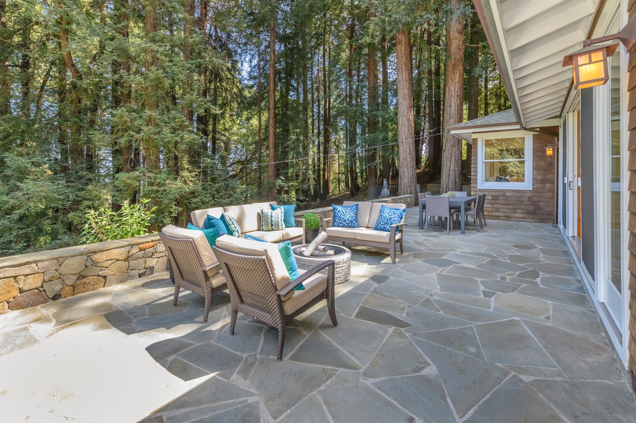 Enchanted Single-Level Haven Among the Redwoods