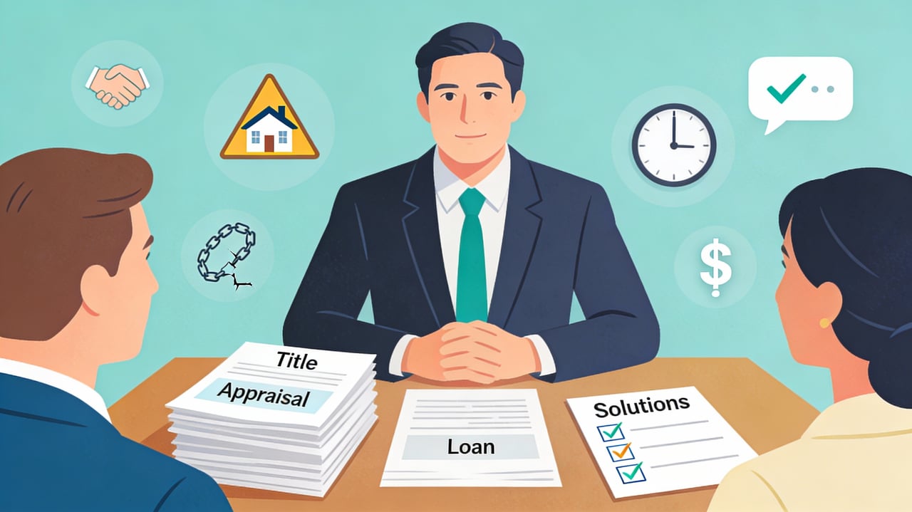 Common Issues That Can Arise During Closing — and How to Handle Them