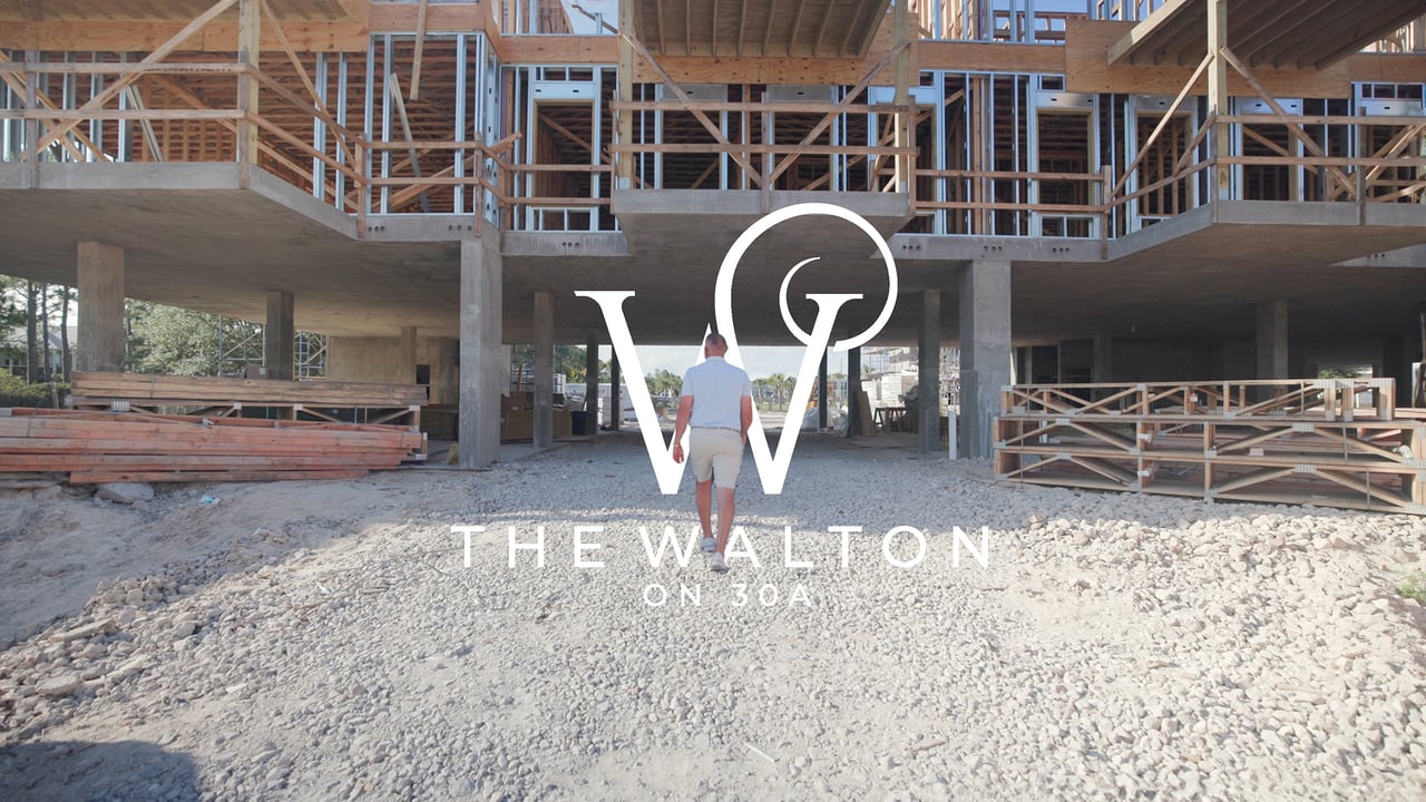 The Walton on 30A Construction Update | 3 Floors Complete in Gulf Place