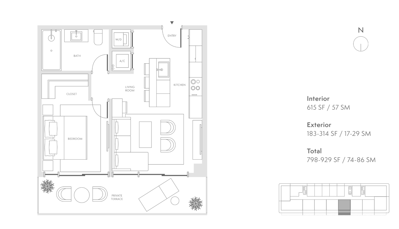 Ella | One Bedroom