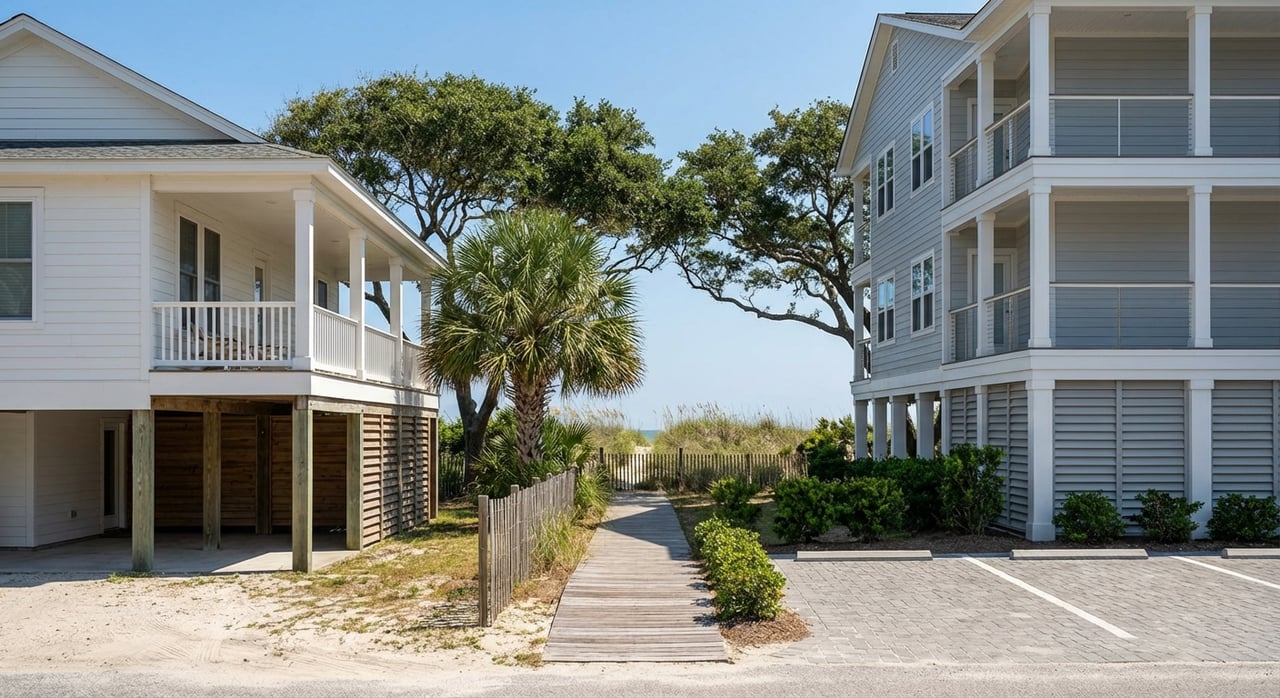 Carolina Beach Condos Vs Cottages: How To Choose