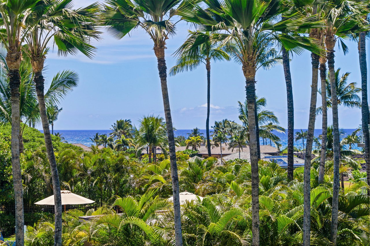 Ocean view from the wrap-around lanai