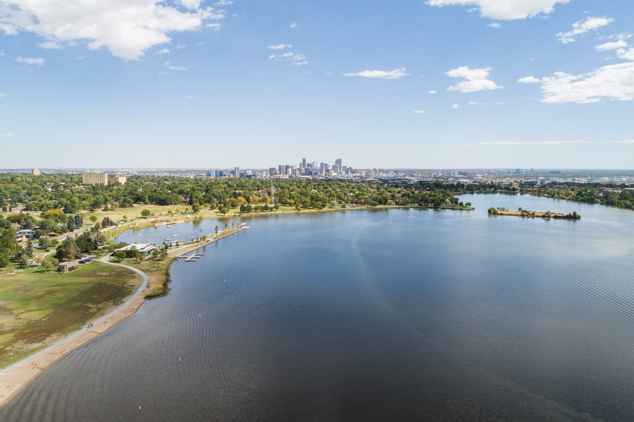 Denver skyline and residential neighborhoods during the February 2026 Denver real estate market report