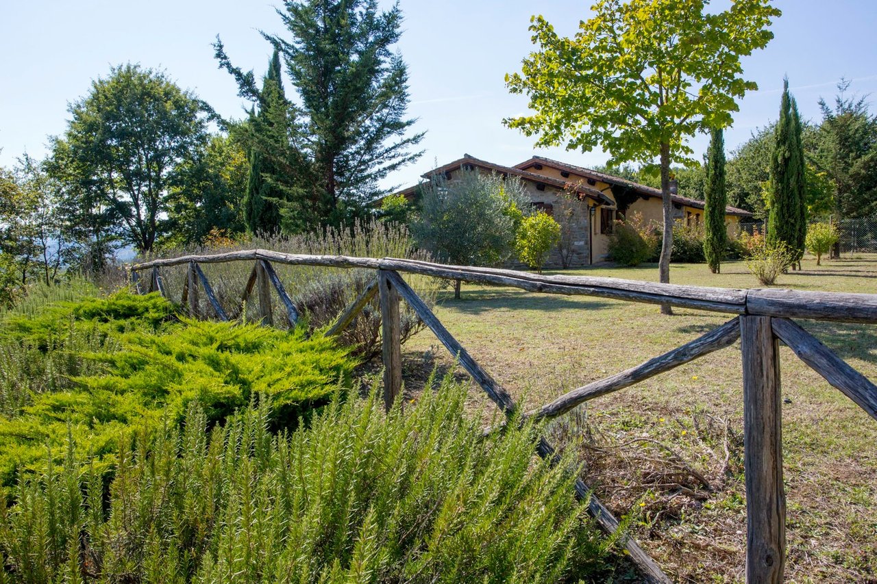 Restored Charming Stone Villa Perched in Hills