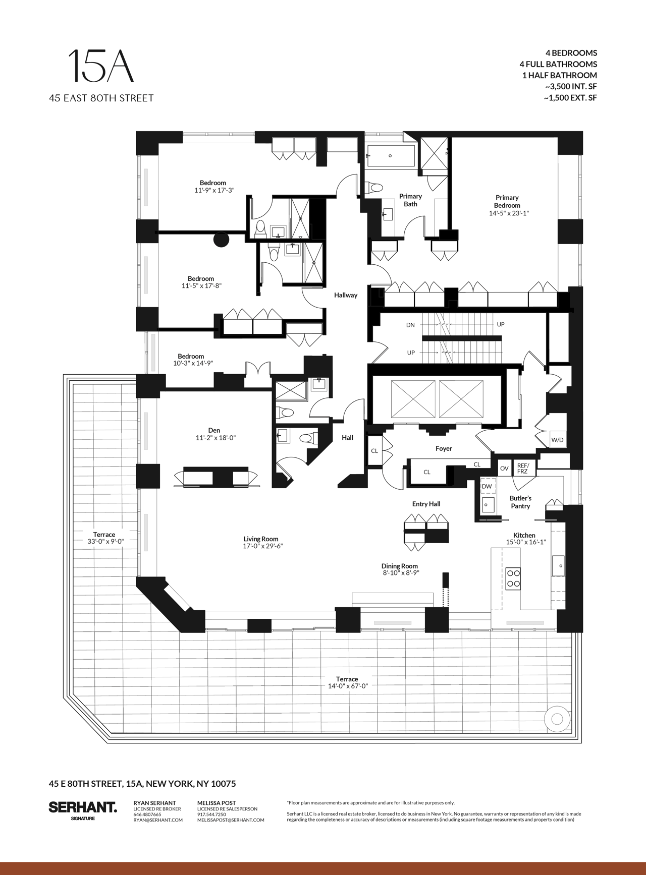 45 East 80th Street Unit: 15A