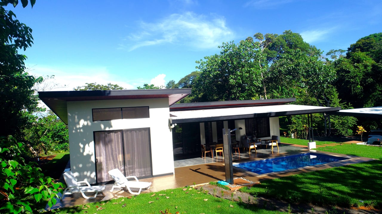 2-Bedroom, Brand New Modern House In Jungle Community On Calle Tucan.