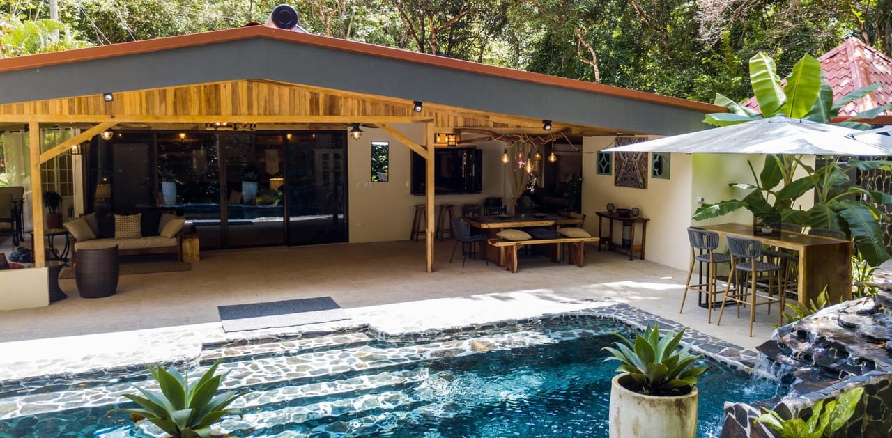Private Riverfront Jungle Retreat, Nosara, Guanacaste