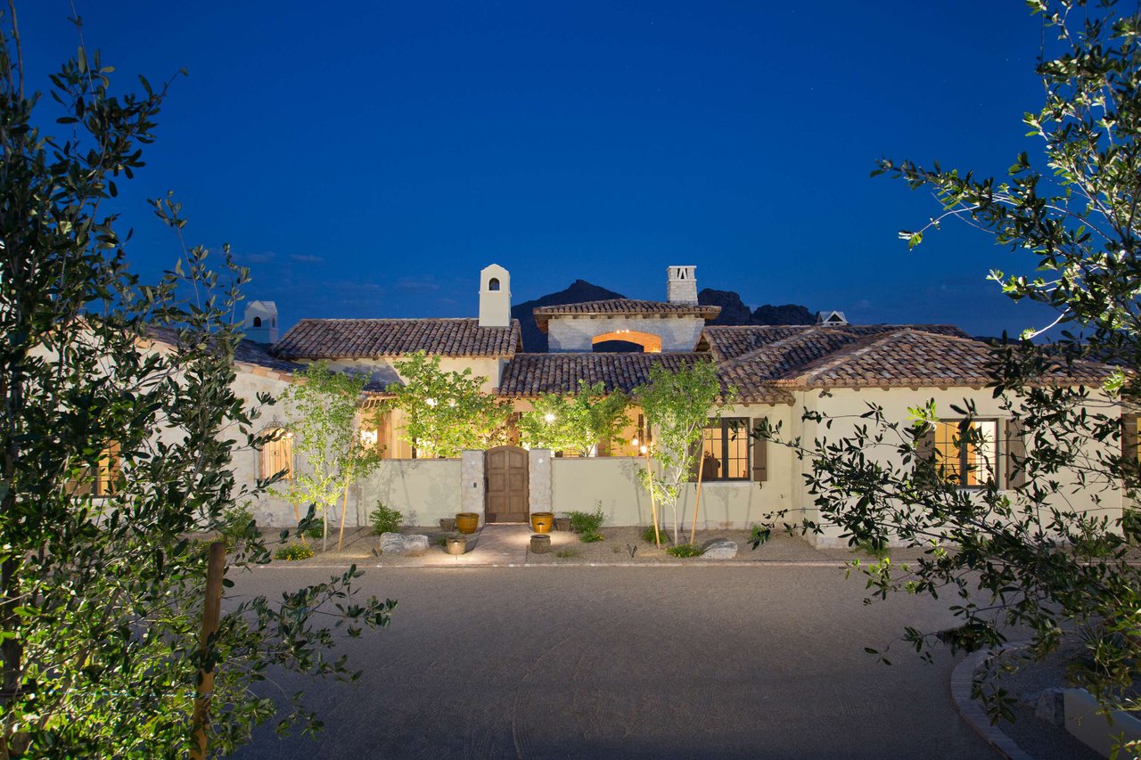 Mediterranean retreat nestled in the heart of Paradise Valley, AZ