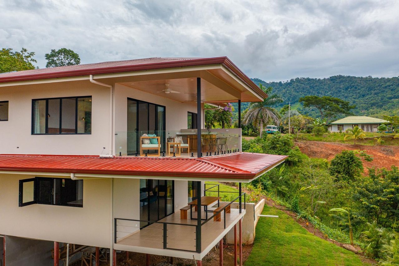 New 2-Bed Home With Ocean and Mountain Views