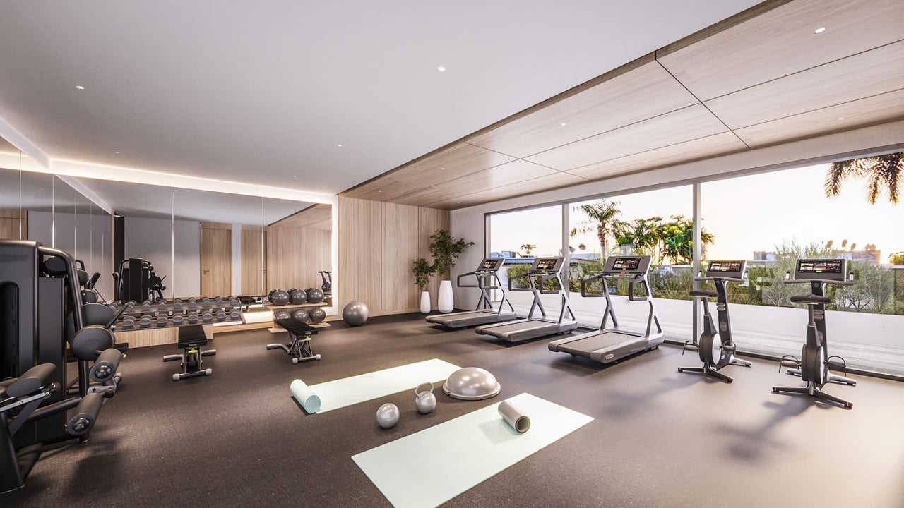 La Baia North amenities gym fitness center