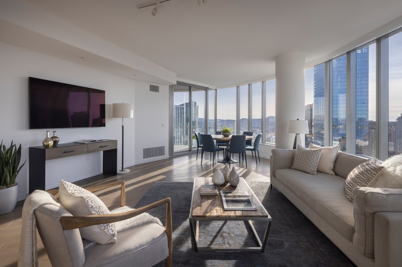 The Highest Living Room at Lumina