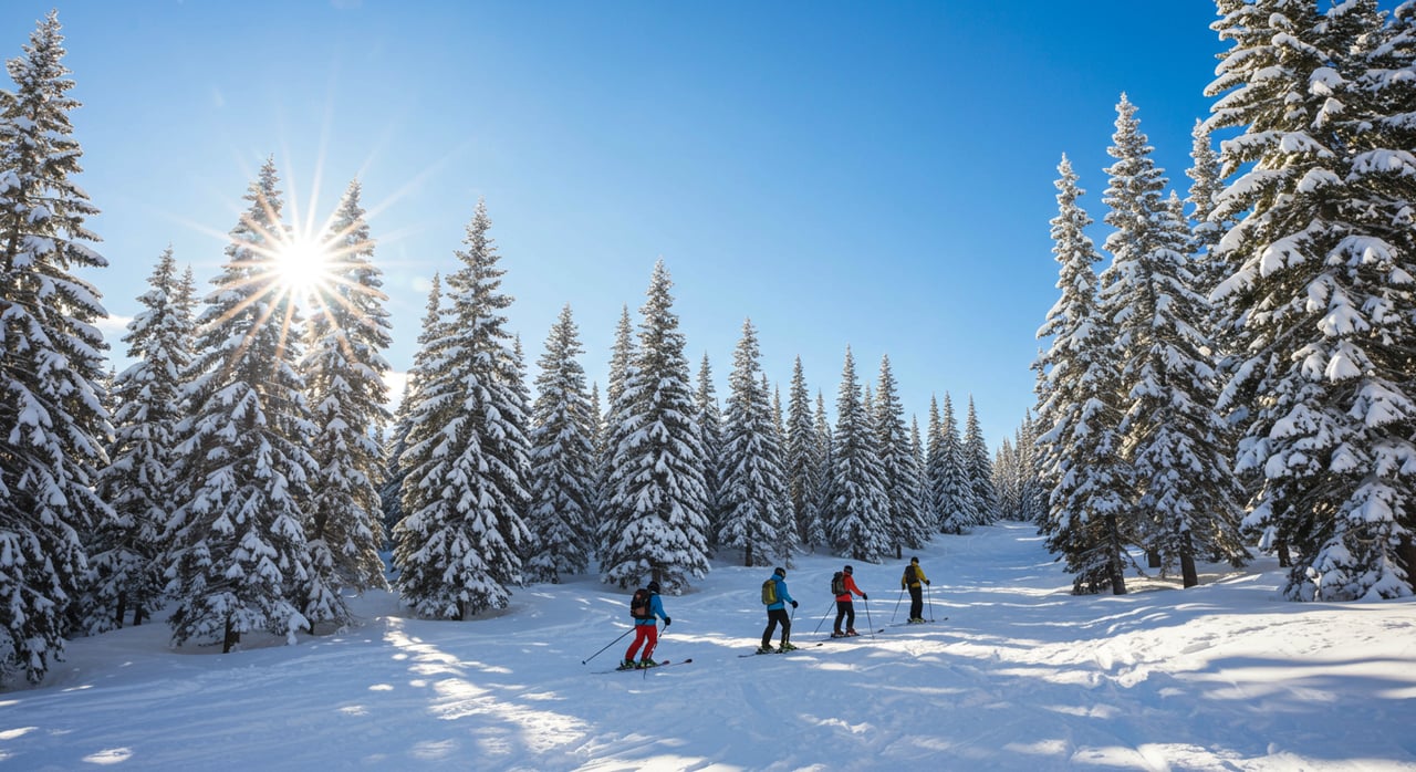 Skiing and Snowboarding