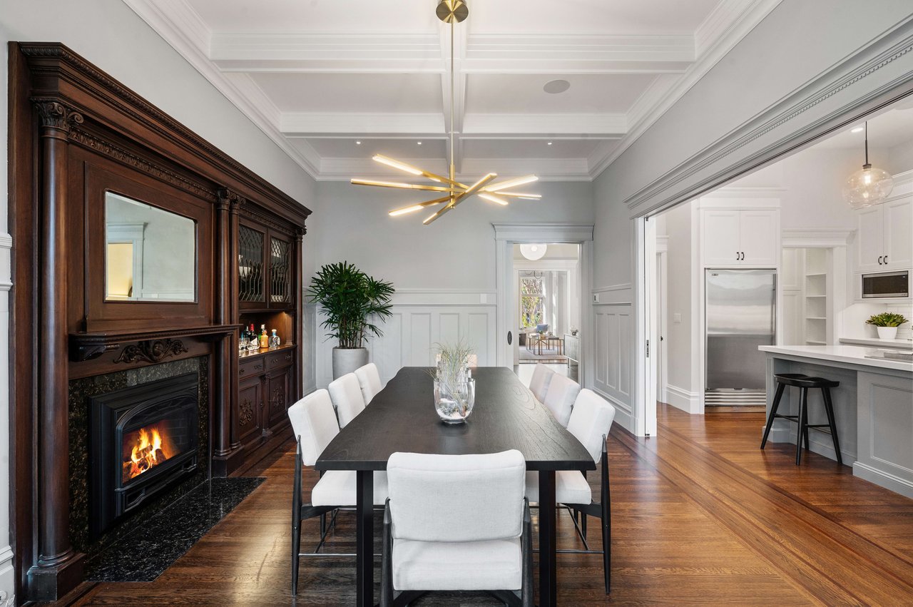 Grand Pacific Heights Home on a Coveted Flat Block between Lafayette & Alta Plaza Parks
