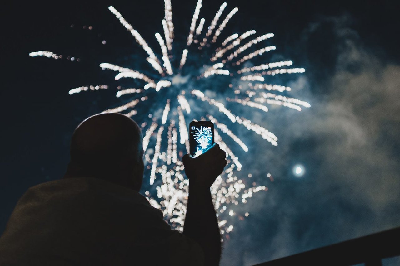 4th of July Fireworks in Woodstock