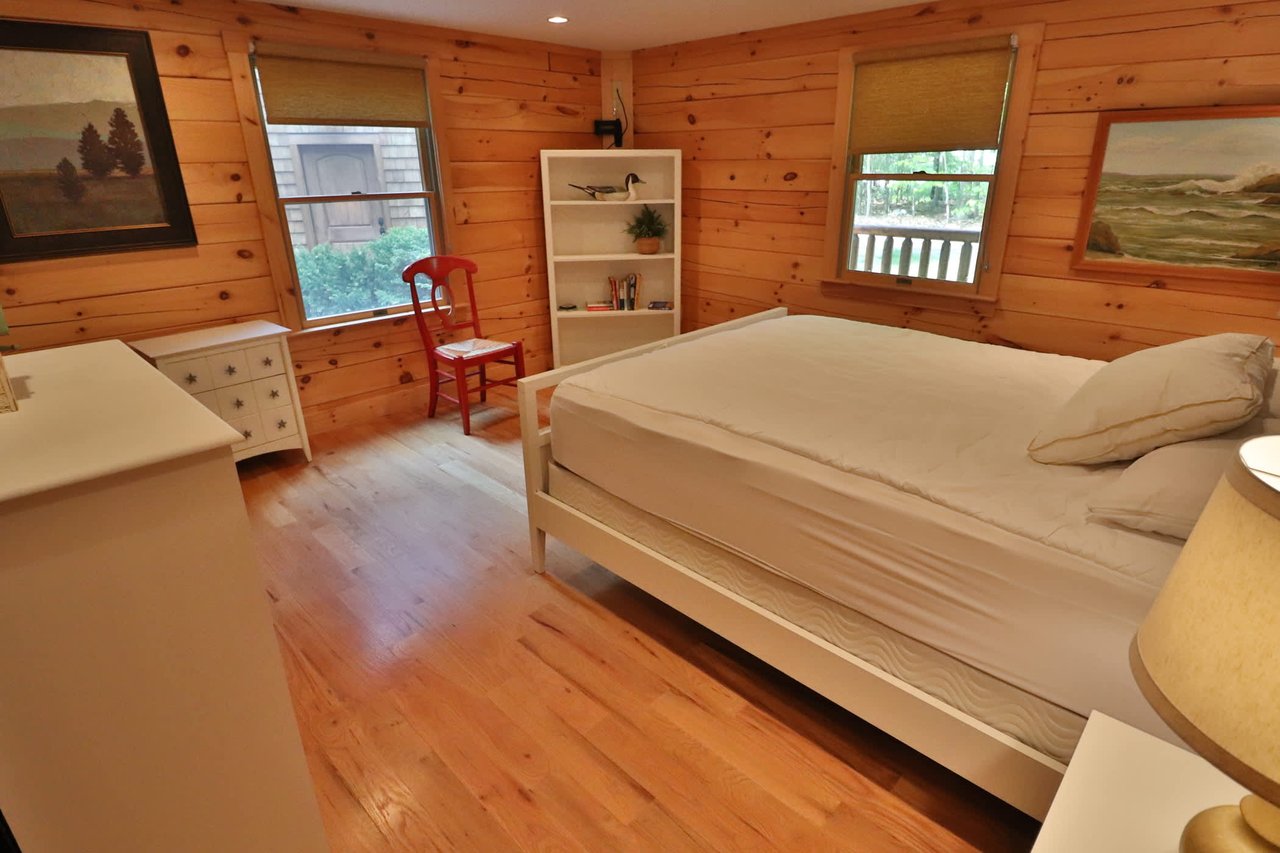 Single family log home ski season rental