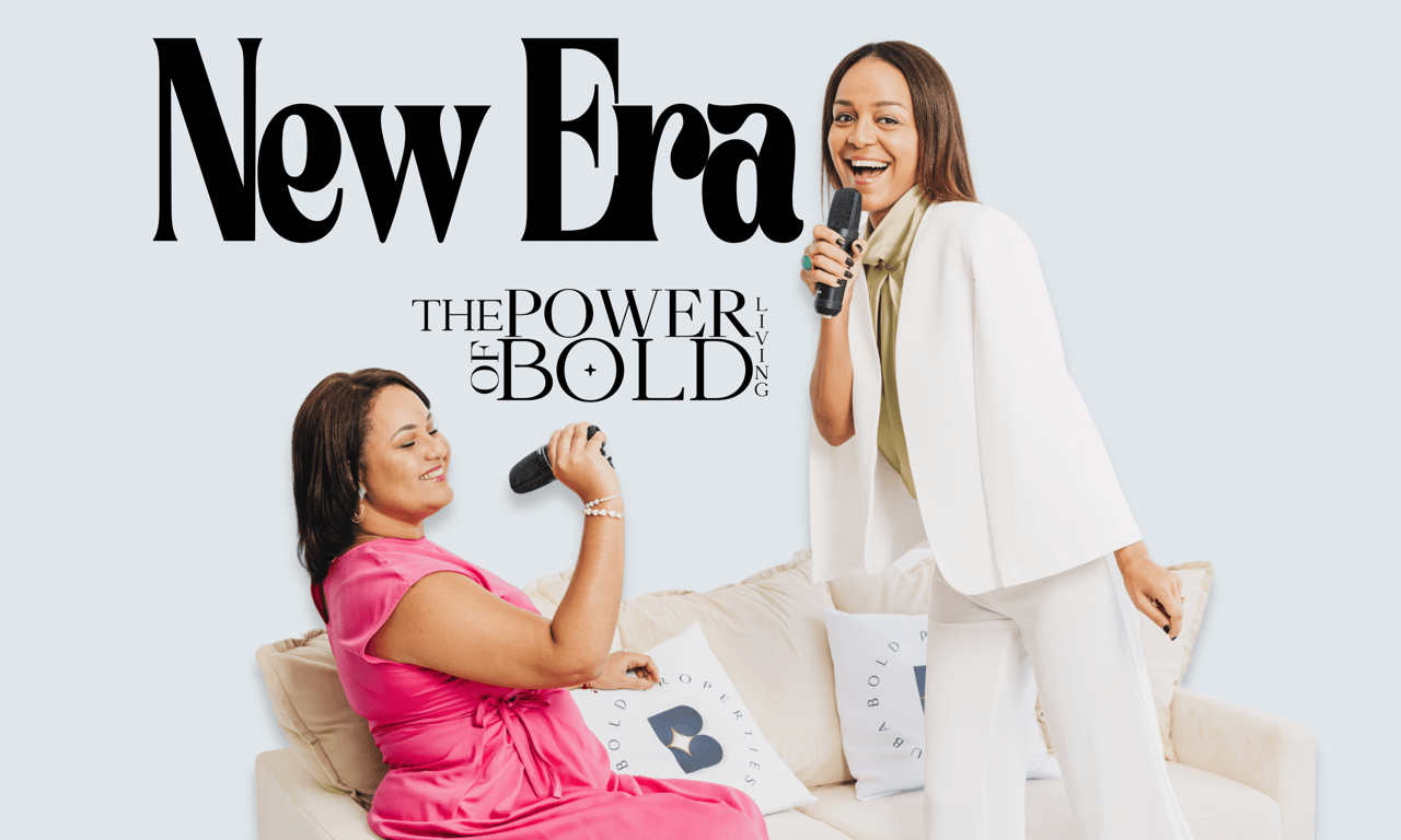  Introducing The Power of Bold Living Podcast🎙💜