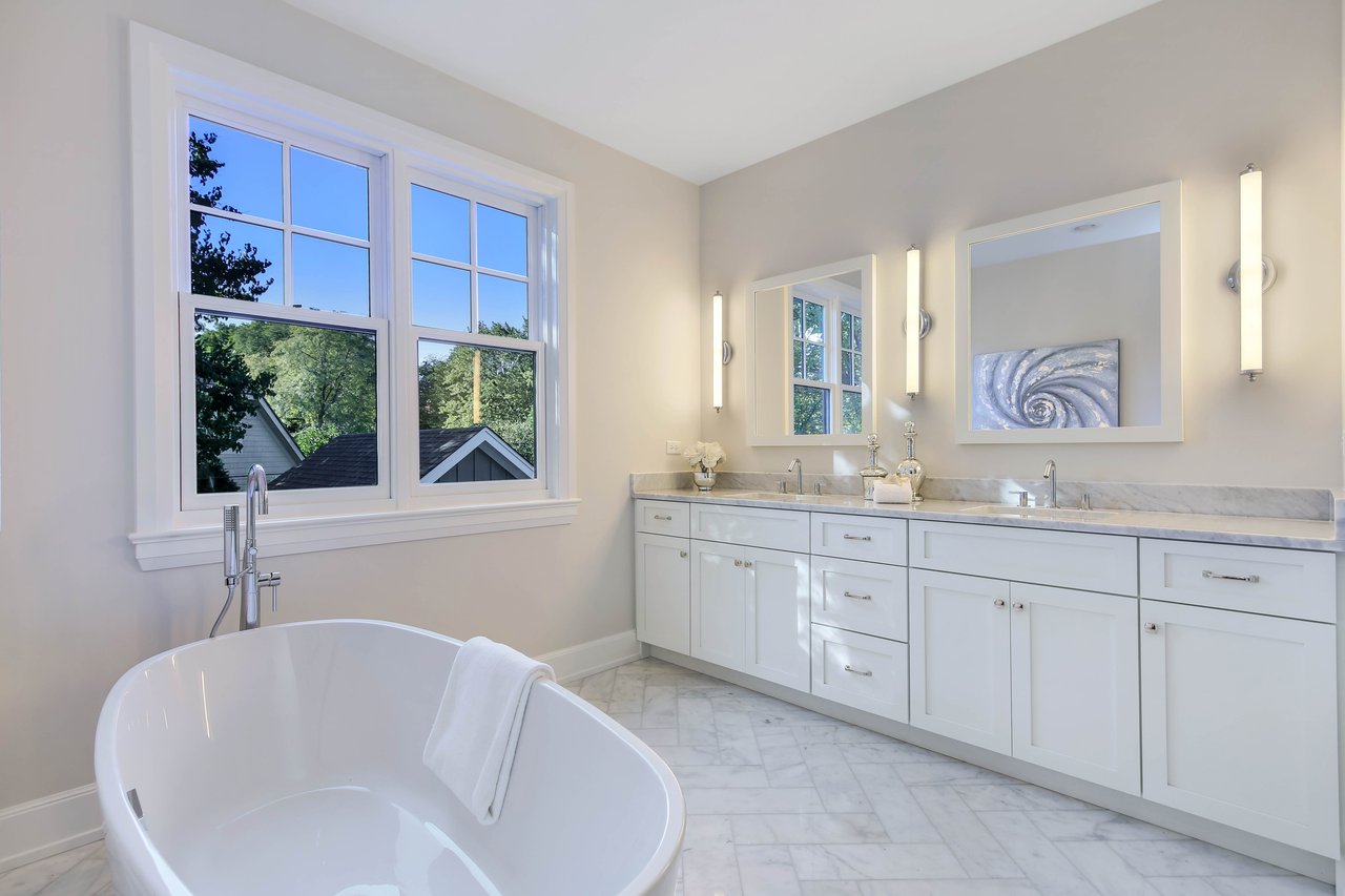Dressed In The Finest Materials, This New Construction Home By One Of Hinsdale’s Most Reputable Builders