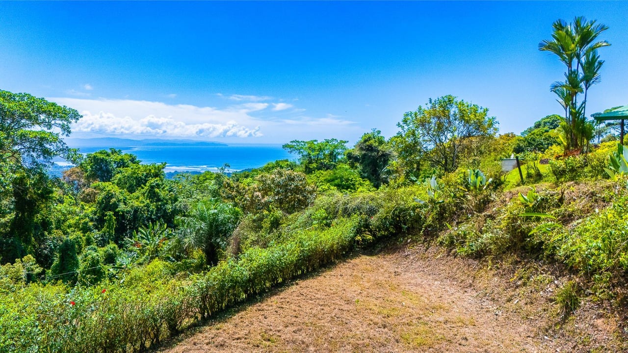 Flat Buildable Ocean View Lot, Ojochal, Puntarenas