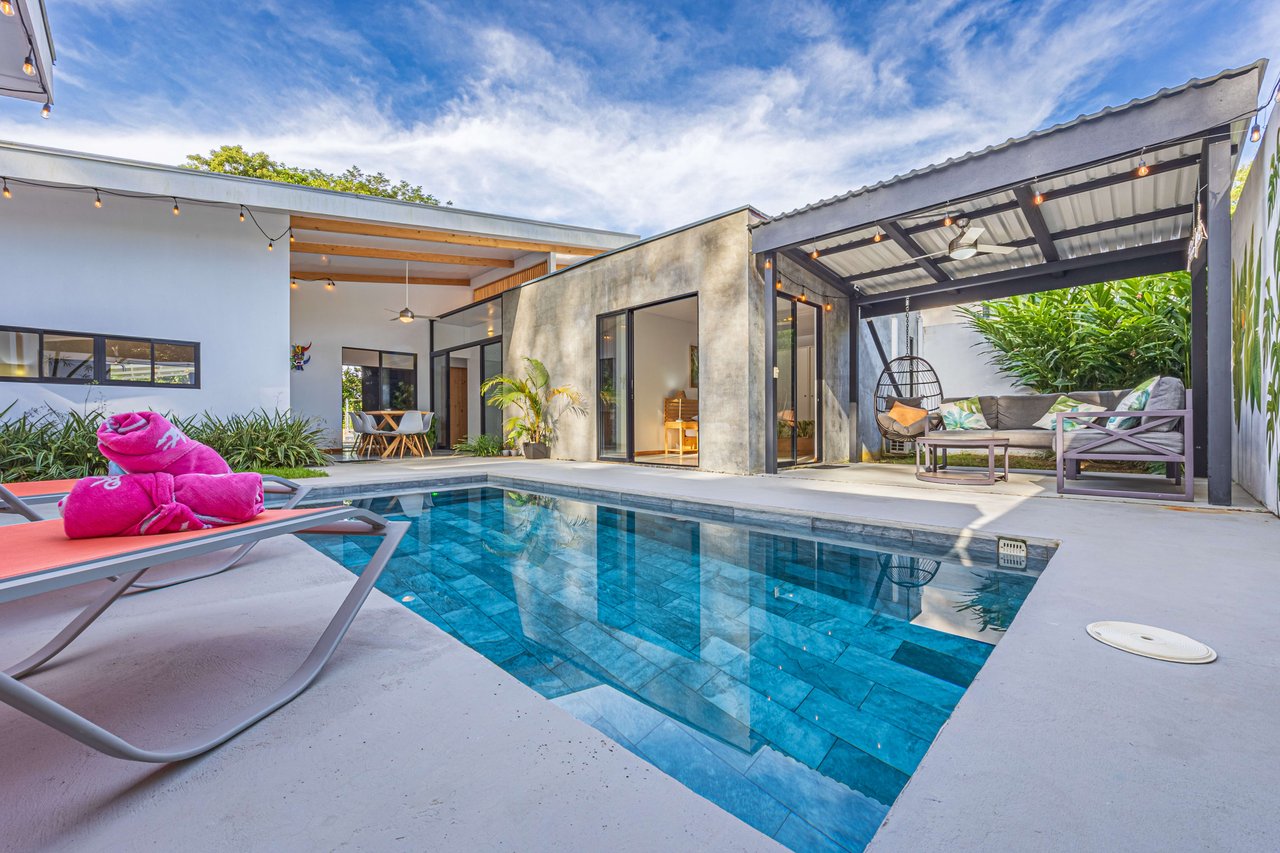 Casa Blanca, 3bed 2bath Villa in Uvita.