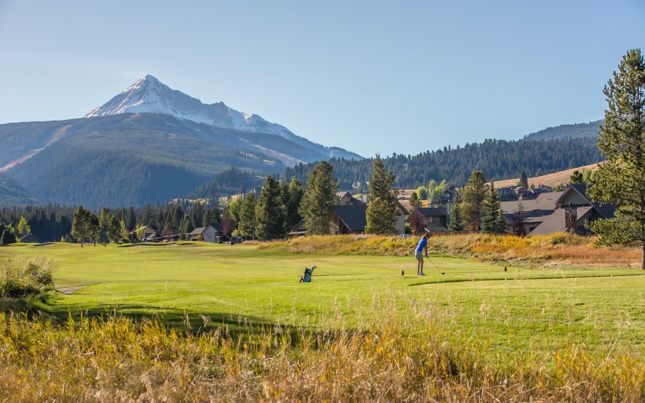 Golf Course Living in Big Sky, Montana