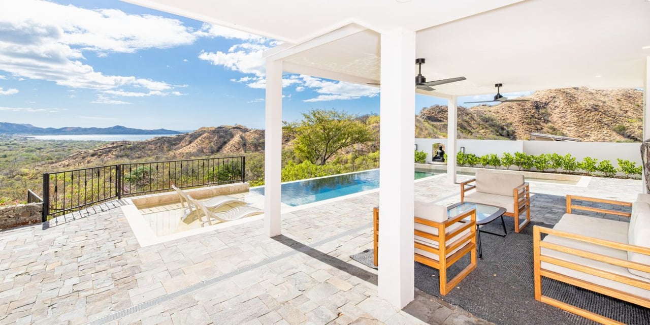 Modern Tropical Ocean View Villa, Flamingo, Guanacaste