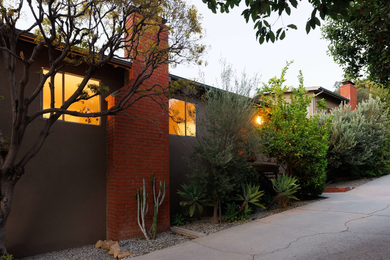A Trophy Mid Century Duplex in Silver Lake